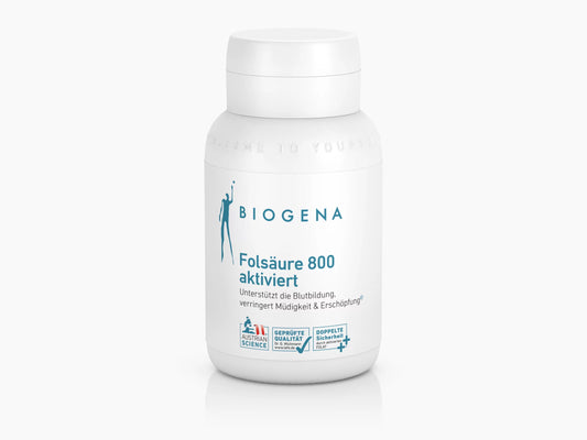 Biogena Folsäure 800 aktiviert